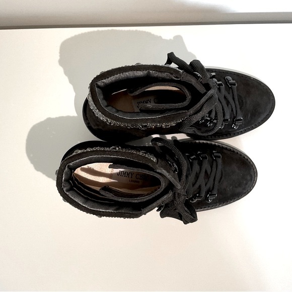 Jimmy Choo Eshe 65 Black Booties - Picture 10 of 11